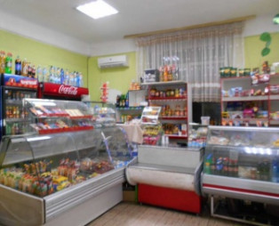 Помещение продуктового магазина